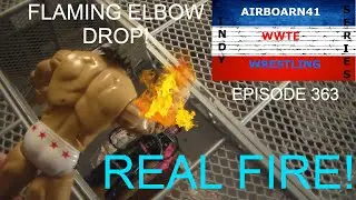 WWTE INDY SERIES EPISODE 363 SUPERSTAR SETS ARM ON FIRE!