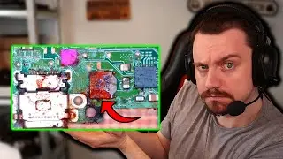 Эта Nintendo Switch была покрыта ржавчиной!