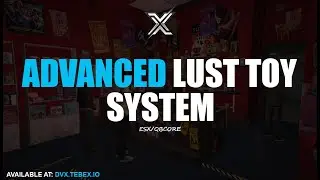[ESX/QBCORE] Advanced Lust Toy System | Fivem Script | DevX