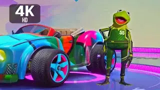 Kermit the Frog Gameplay Full Race - Disney Speedstorm (4K)