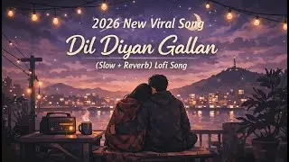Dil Diyan Gallan ❤️ | Romantic Love Song | Slow + Reverb | Bollywood Lofi Vibes 🎧✨