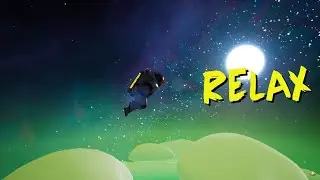 Flight to ASTRONEER RELAX / Solitude in space / Your relax for 1 hour / Space rest