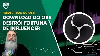 INFLUENCER de NFT e CRIPTO PERDE TUDO ao BAIXAR vers&atilde;o ERRADA do OBS para FAZER LIVE