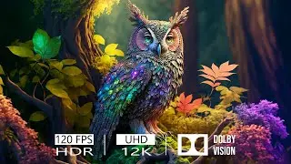 Лучшие животные - 12K HDR 120FPS - со звуками природы (красочно динамично) #14