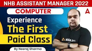 Experience The First Paid Class of Computer | NHB Assistant Manager 2022 | By Neeraj Sharma