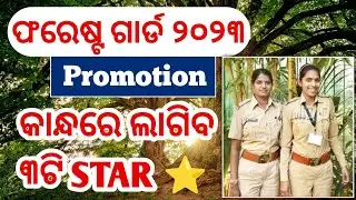 କାନ୍ଧରେ ଲାଗିବ 3ଟି STAR | Odisha Forest Guard Promotion |  Zero to 3 Star | Full Details | Kumar Sir