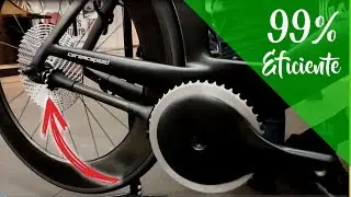 Bike com eixo card&atilde; &eacute; 99% eficiente