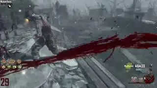 Gameplay with the fire elemental knife from origins