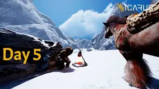 Surviving the Snow Biome to Finish a Mission | Icarus
