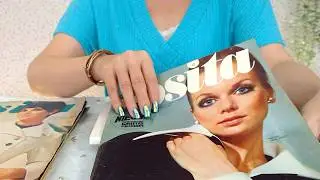 ASMR Time Capsule Page Turning (1960s Magazines) &bull; No Talking