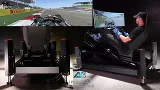 Apevie Simulator Tier-2 ResTech F1 Cockpit with 3DOF Motion Platform. Demo F1 2021 Game Play
