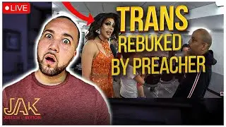 LGBT Drag Queen Confronts Street Preacher and REGRETS IT