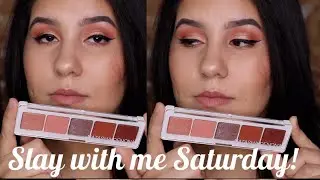 SLAY WITH ME SATURDAY! USING THE NATASHA DENONA CORAL PALETTE!