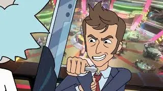 Rick Sanchez vs The Doctor Who But with Unorganized Musics