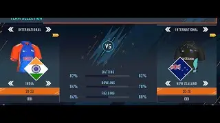 India vs NewZealand   4th T20i  Haar Ka badlaa Real Cricket mai  Live Gaming