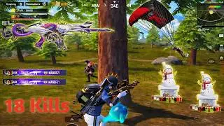 PUBG Mobile 18 Kills Solo vs Squad | Intense Endgame Clutch (6 Players Left)