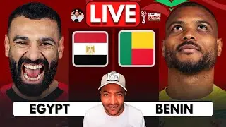 🔴 EGYPT vs BENIN LIVE | AFCON 2025 | WATCH ALONG