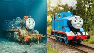 I Didn&rsquo;t Expect to Find This underwater&hellip; Restoring Process ASMR a Lost Thomas the Tank Engine.