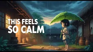 Rainy Day in a Peaceful Village 🌧️ | Cozy Ghibli-Style Cinematic Story