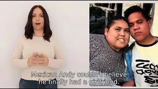 Write a interesting fictional story with a twist where mexican andy gets a girlfriend but it ends up