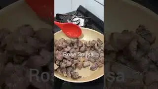 Carne do sol frita