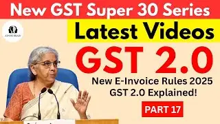 New E-Invoice Limits & Rules 2025 | GST 2.0 #gst