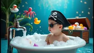 Splish, Splash, Bath Time Fun! 🛀👶 | Happy Baby Bath Song for Kids