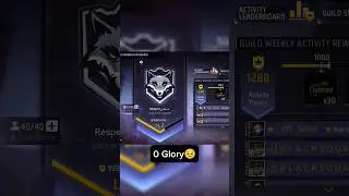 FROM 3 LAKH GLORY TO 0 GLORY #garenafreefire
