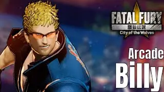 Fatal Fury: City of the Wolves - Arcade: Billy Kane
