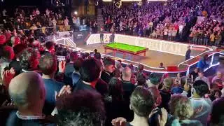 Ronnie O'sullivan 2023 Masters QF Entrance