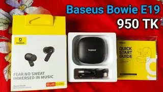 Baseus Bowie E19 Unboxing & Review #baseus