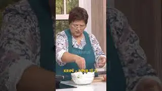 Pat&euml;llxhan&euml; n&euml; tigan me domate, hudhra dhe gjiz&euml; nga zonja Vjollca