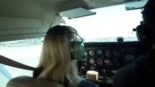 Landed and headed for hangar