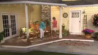 The Original Outdoor Coconut Palms Garden Broom with Carolyn Gracie