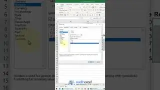Excel negative numbers in brackets
