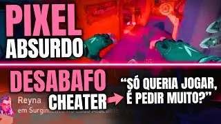 XITADO no valorant DESABAFA! Hertzera faz SUPERDASH roubado! Cortes do Valorant