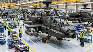 Wie Wird Ein Apache Kampfhubschrauber Gebaut? Das Geheimnis der Unsichtbarkeit! 🚁💥🤫