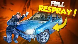 Я перекрасил свою дешёвую Toyota Starlet!