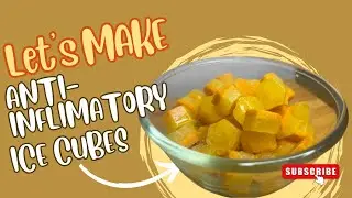 Let&rsquo;s Make Haldi, Amla, Ginger, Cinnamon, Ice Cubes - Anti-inflammatory Drink