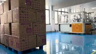 SenAng Paper bowl  factory #packagingsupplier #foodpackaging #factory #manufacturing