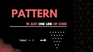 Inverted Pyramid | Equilateral Triangle | One Line Code | Python | 2022 | #pattern #python #oneliner