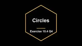 CLASS 9 | Chapter 10 | CIRCLES | Exercise 10.4 Q4 | NCERT
