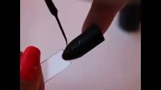 Black Gloss and Matte Nails