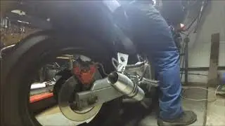 Honda NSR 125/180 z wydechem Garry Performance