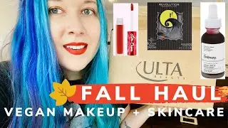 ULTA FALL HAUL / lime crime, makeup revolution, elf, the ordinary / VLOGTOBER 2020 ep. 7