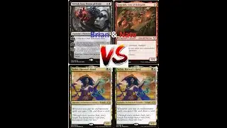 EDH MTG Commander ***Live Tandem Games With Nate Prawdzik, Piloting Bullszat!***