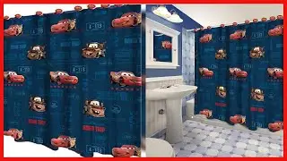 Bring Disney Magic to Your Bathroom with This High-Quality Shower Curtain