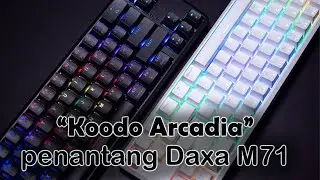 Daxa M71 Pro , Vortex VX64 dan RK71 KALAHH sama KEYBOARD INI!! Wajib beli nih 