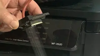 Epson Printer Clogged Nozzle Print Head cleaning - Removal and Repair