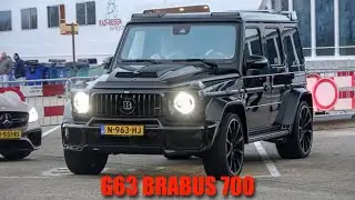 MERCEDES-BENZ G63 BRABUS 700 WIDESTAR - Accelerations, Details Etc!